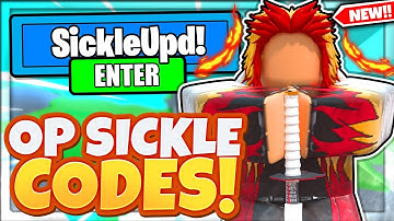 ALL NEW SECRET *SICKLE UPDATE* CODES In Roblox Slayers Unleashed!
