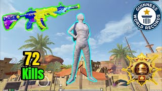 72 Kills!!😍 My New Record In This Season With Mommy Set😈 Solo Vs Squad | PUBG MOBILE |