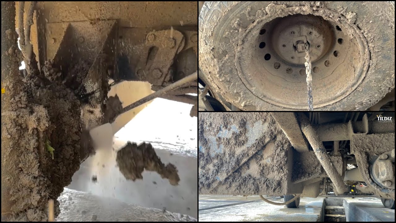 Самое расслабляющее видео! Глубокая очистка самого грязного грузовика! 