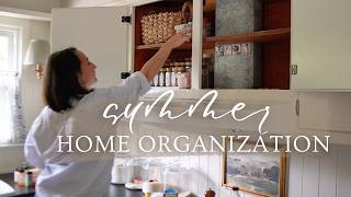 Summer Home Reset | Organizing, Decluttering + Refreshing the House
