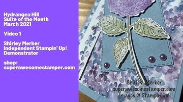 Hydrangea Hill Suite of the Month March 2021 video 1