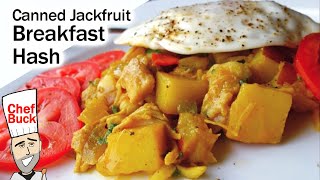 Canned Jackfruit Breakfast Hash