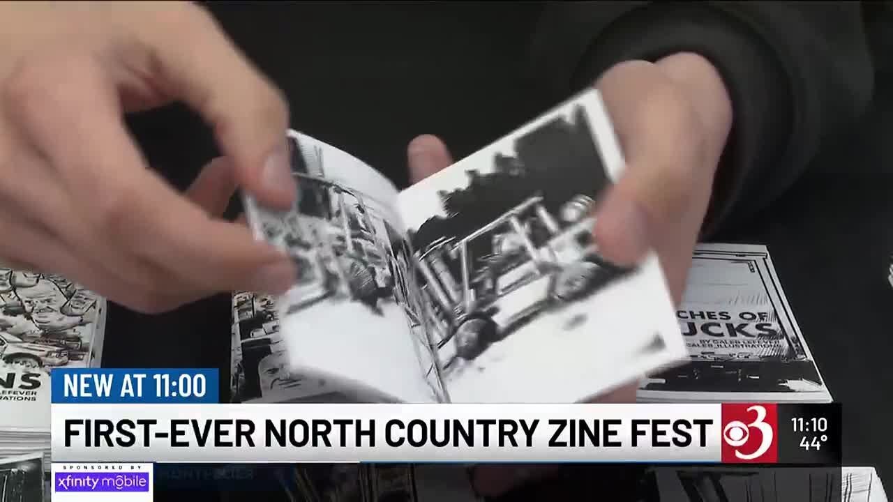 Artists show off work at first-ever North Country Zine Fest