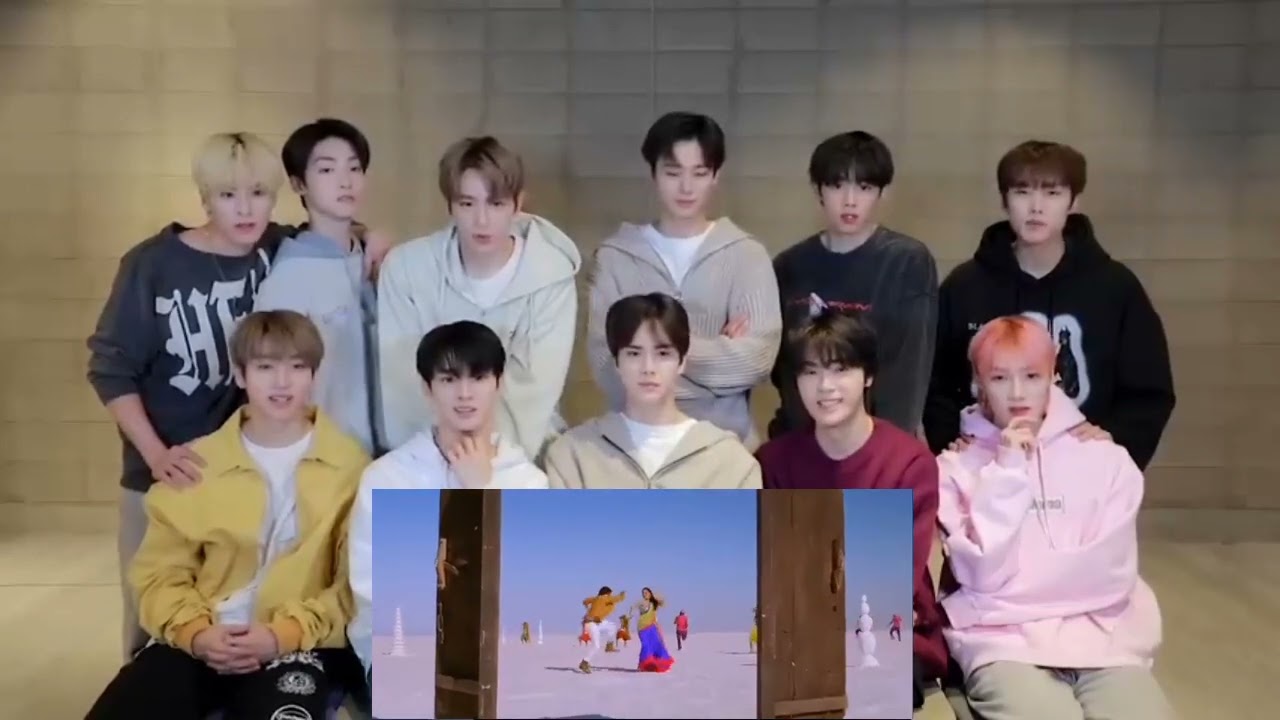 The Boyz react to Saree ke fall sa edit