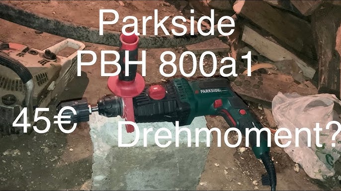 PARKSIDE PBH 800 A1 [ HAMMER DRILL ] - YouTube