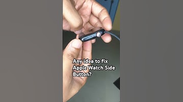 Apple 🍎 watch side button stuck.
