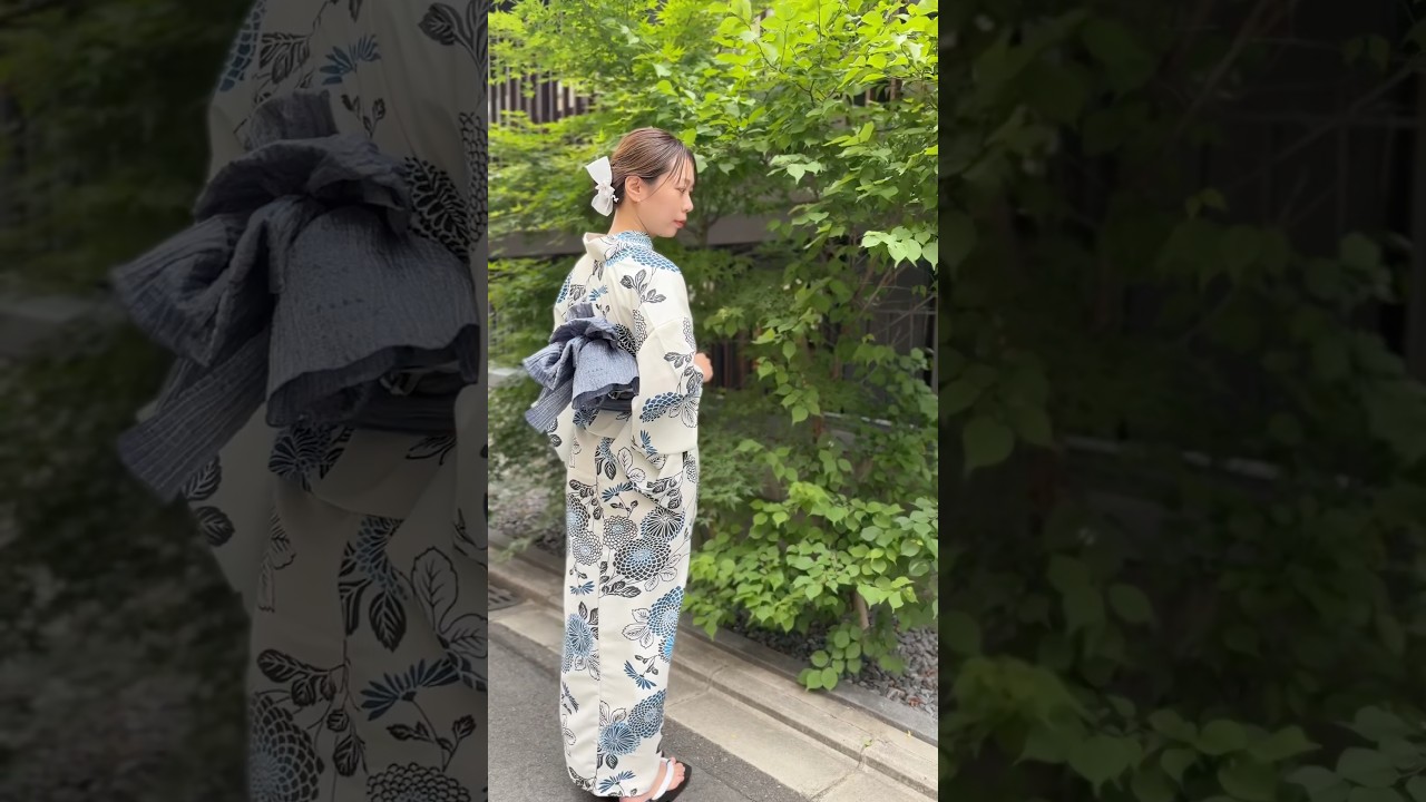 華徒然×吉木千沙都】浴衣 万寿菊【和風館ICHI】