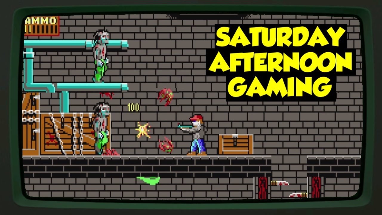 Dangerous Dave In The Haunted Mansion Dos When Doom Meets Keen Saturday Afternoon Gaming