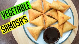 How to make authentic Vegetable Samosa easy