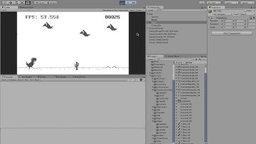 T-Rex Game Chrome - Unity 5.0 - Fixed Score