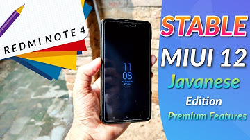 STABLE MIUI 12 REDMI NOTE 4 | STABLE MIUI 12 Javanese Edition Review, Amazing Features for you 😃