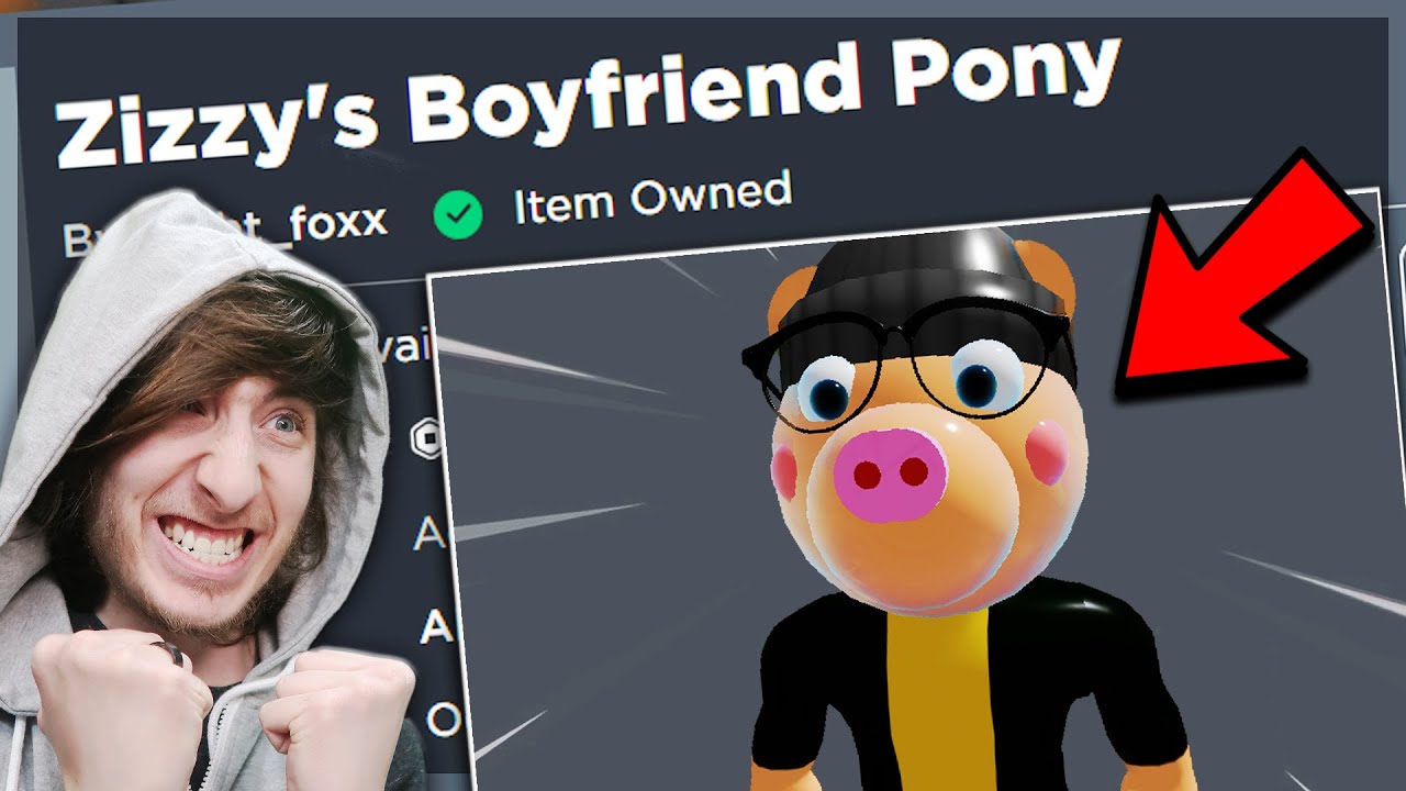 The Pony Roblox Avatar Is Here Roblox Piggy Youtube - order here roblox