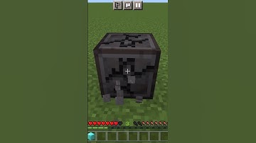 How long times takes Netherite  pickaxe to break any block 🤔#shorts#minecraft#youtubeshorts