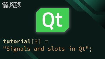 Signals and Slots in Qt | Qt QML Tutorial #3 | Somco Software