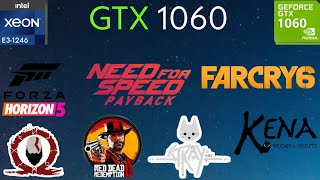 Nvidia GTX 1060 Test in 7 Games in 2026 (Intel Xeon E3 1246 v3)