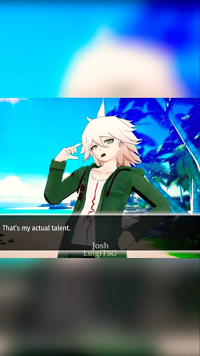 Danganronpa 2x2 remake sprites, but in a 3D style