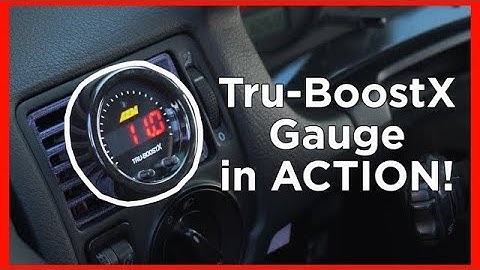 Tru-BoostX Gauge Set-Up and DYNO RUN