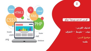 تصميم وبرمجة موقع الكتروني احترافي من الصفر #001