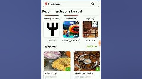 Demo App using Zomato Developer Api