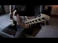 Time has come  skervesen guitars raptor testride with bare knuckle aftermath