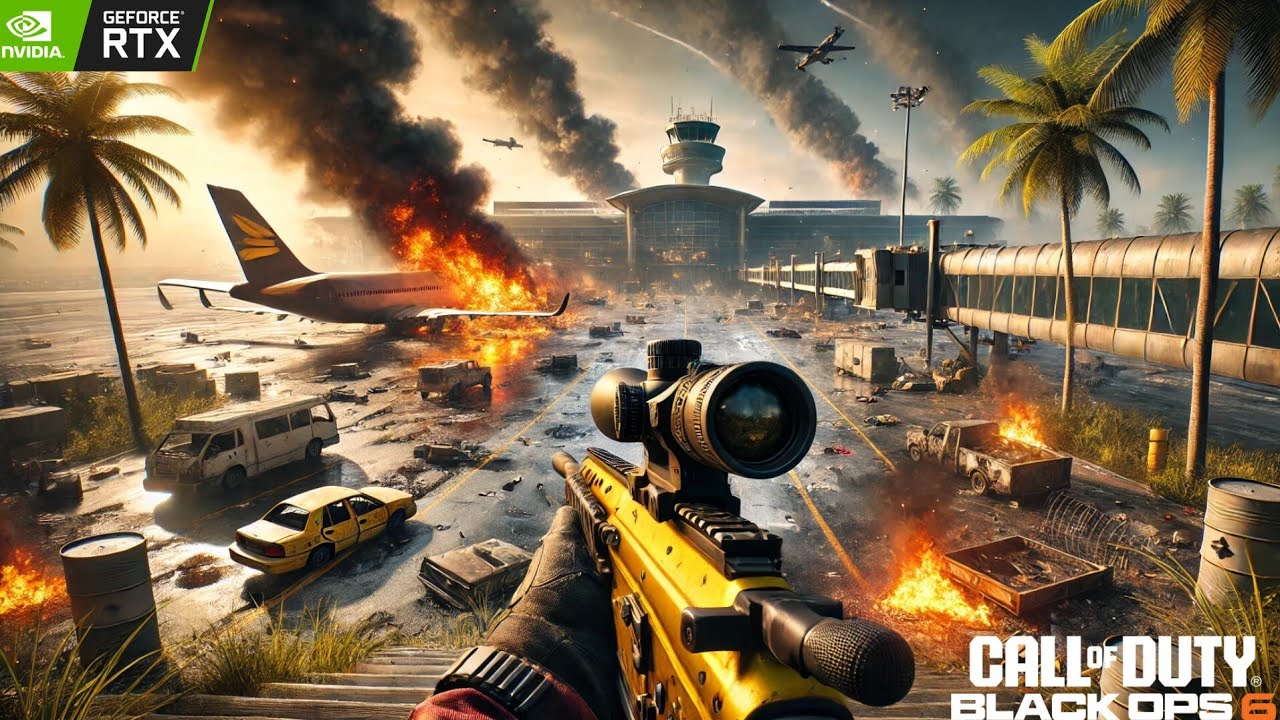 COD : BALCK OPS 6 KUWAIT AIRPORT MISSION| RTX 4050| #callofduty #kuwait ...
