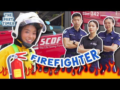 The Part Timer: Chow Trains At SCDF To Be A First Responder