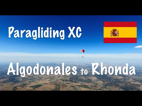 XC Paragliding - Algodonales to Rhonda, Spain