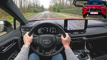 New Toyota RAV4 2025 POV Test Drive | 2.5 Hybrid GR Sport