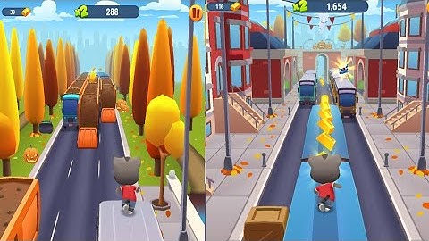 Talking Tom Gold Run in China - Talking Tom (iOS, Android Gameplay #609924)