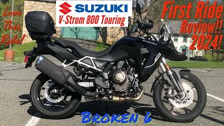 2024 Suzuki V-Strom 800RE!!! First Ride, Review!