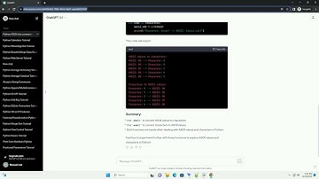 python char from ascii