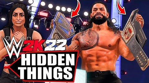 WWE 2K22: 5 Hidden Features & Things You Might Not Know! (Tips & Tricks, Crash Fix & More)