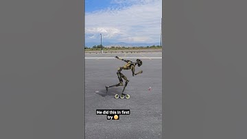 The Robot learned inline skating in less than 5 minutes 😳🫠