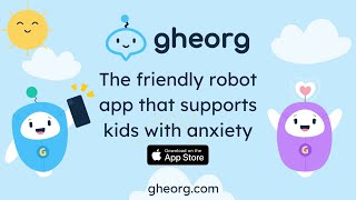 Gheorg: Friendly robot app supporting kids with anxiety to build mental wellbeing screenshot 3