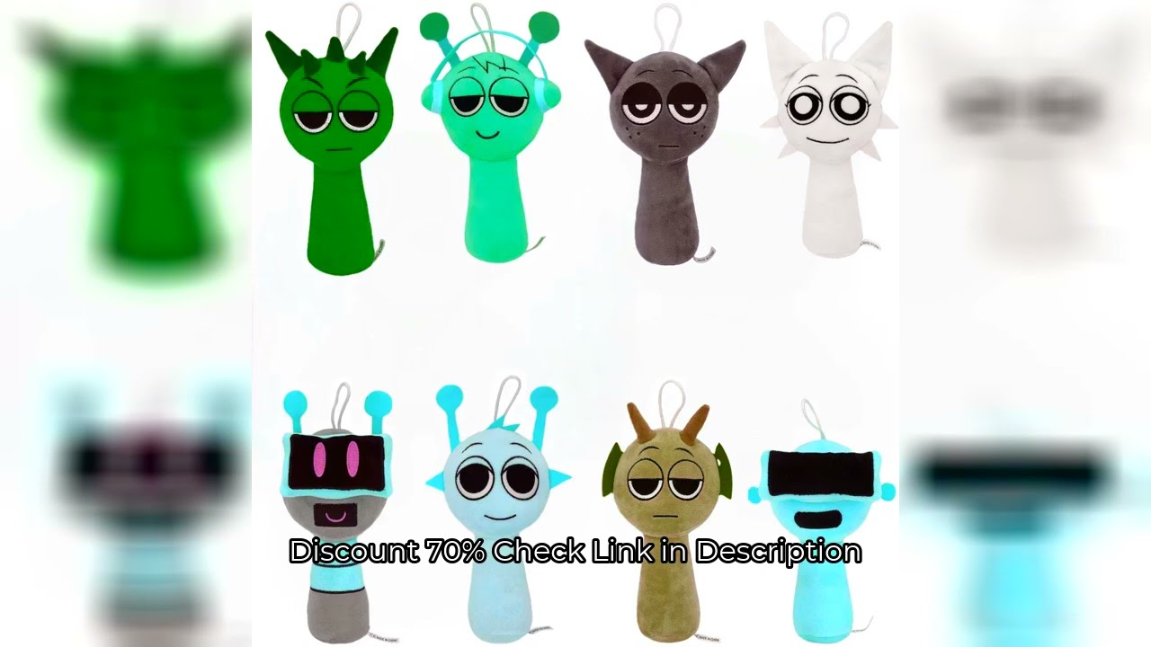 20cm Sprunki Plush Toys Sprunki Plush Doll Sprunki Game Pillow Kids Birthday Gifts Stuffed Dolls Chr