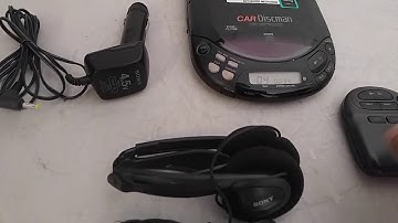 Sony D-822K Car Discman CD Player