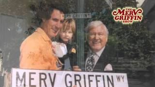 Tony Griffin talks about the Merv Griffin Way sign in Beverly Hills