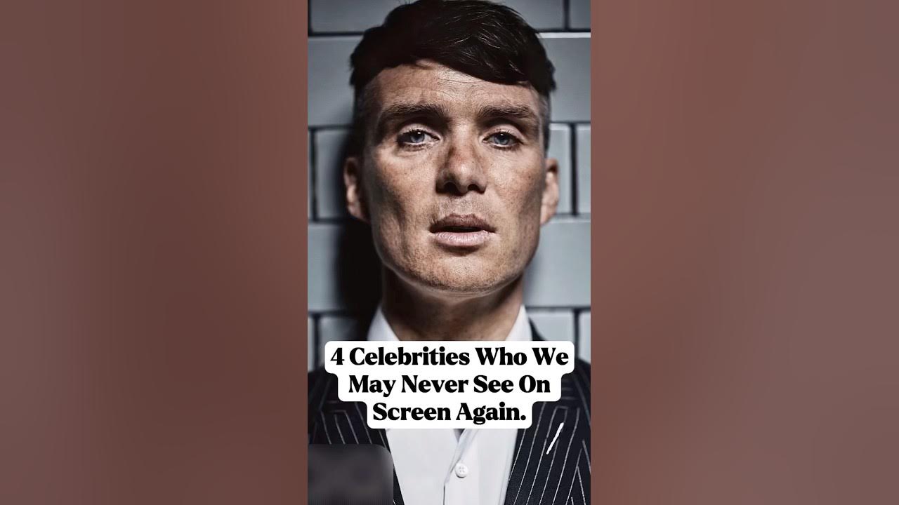 4 Celebrities Who We May Never See On Screen Again.entertainment 