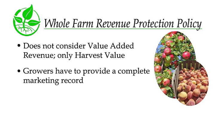 Revenue Based Crop Insurance Policies