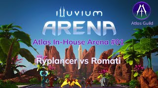 Atlas In-house Arena #01 Обзор сражения Romati vs Replancer на Illuvium Arena