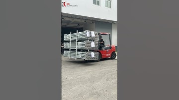 Real shot of Steel Props delivery