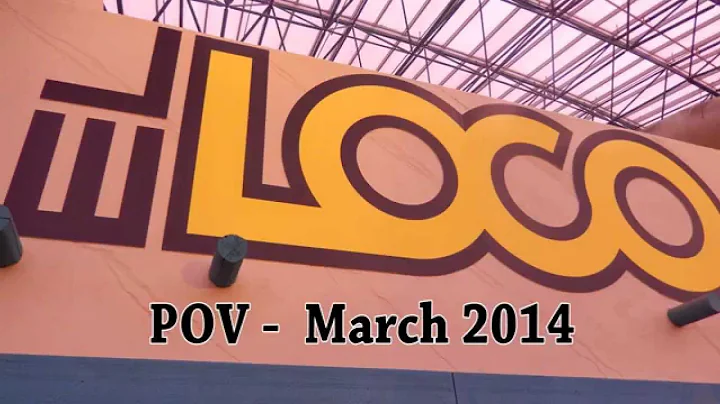 El Loco POV March 2014 at Adventuredome in Las Vegas