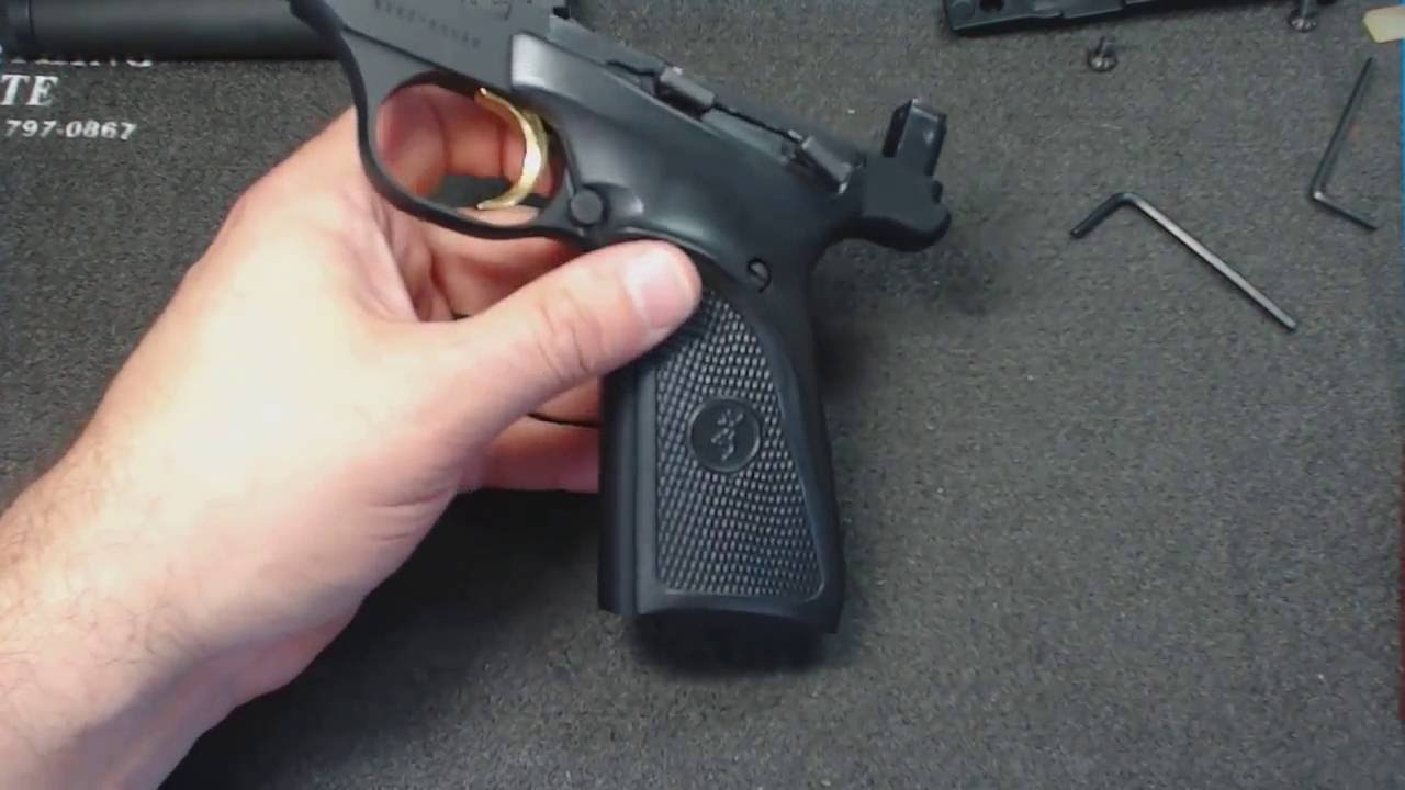 Browning Buckmark 22LR Walkthrough disassembly and reassembly - YouTube