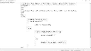 04 - PHP - PostBack - Redirect