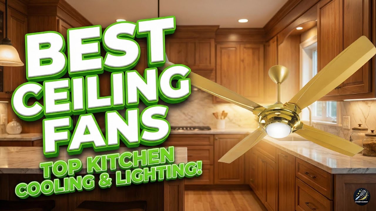 Top 5 Best Ceiling Fans 2026 | Quiet, Smart & Stylish Fans for Your Kitchen & Home