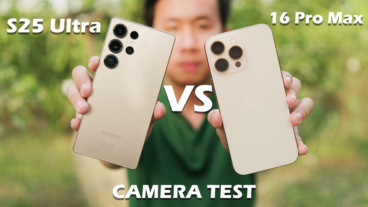 Samsung S25 Ultra VS iPhone 16 Pro Max - Real Camera TEST - YouTube