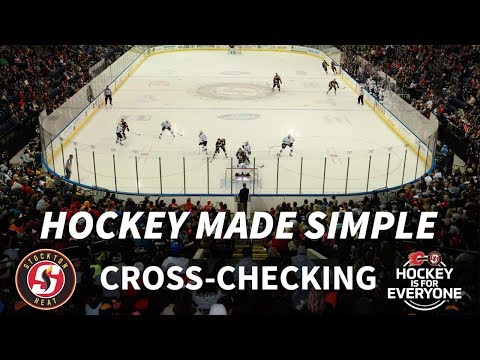 Hockey 101: Cross Checking