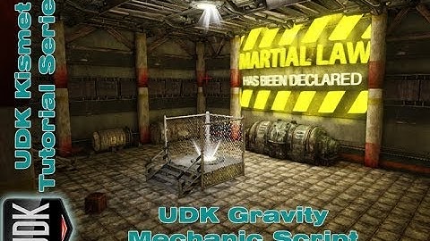 UDK Gravity Mechanic Script | Kismet Tutorial by Devin Sherry