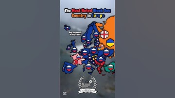 The Most Hated Black Sea Country in Europe #mapping #europe #map #country #mapchart #shorts