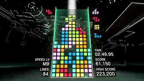 Tetris Effect: My First Master Run with PC In It!